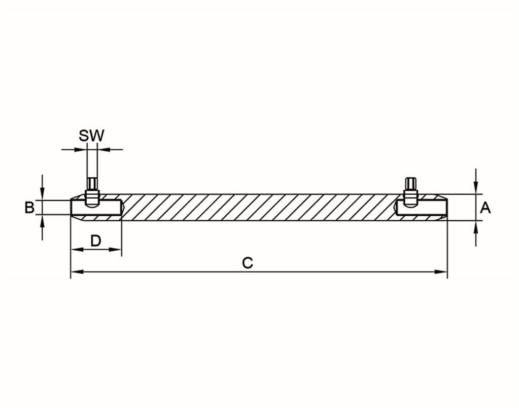 Schroefverbinder 95-400² RM / 400² RE