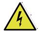 Plaque PVC danger electr.Z90